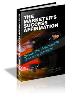 The Marketers Success Affirmation